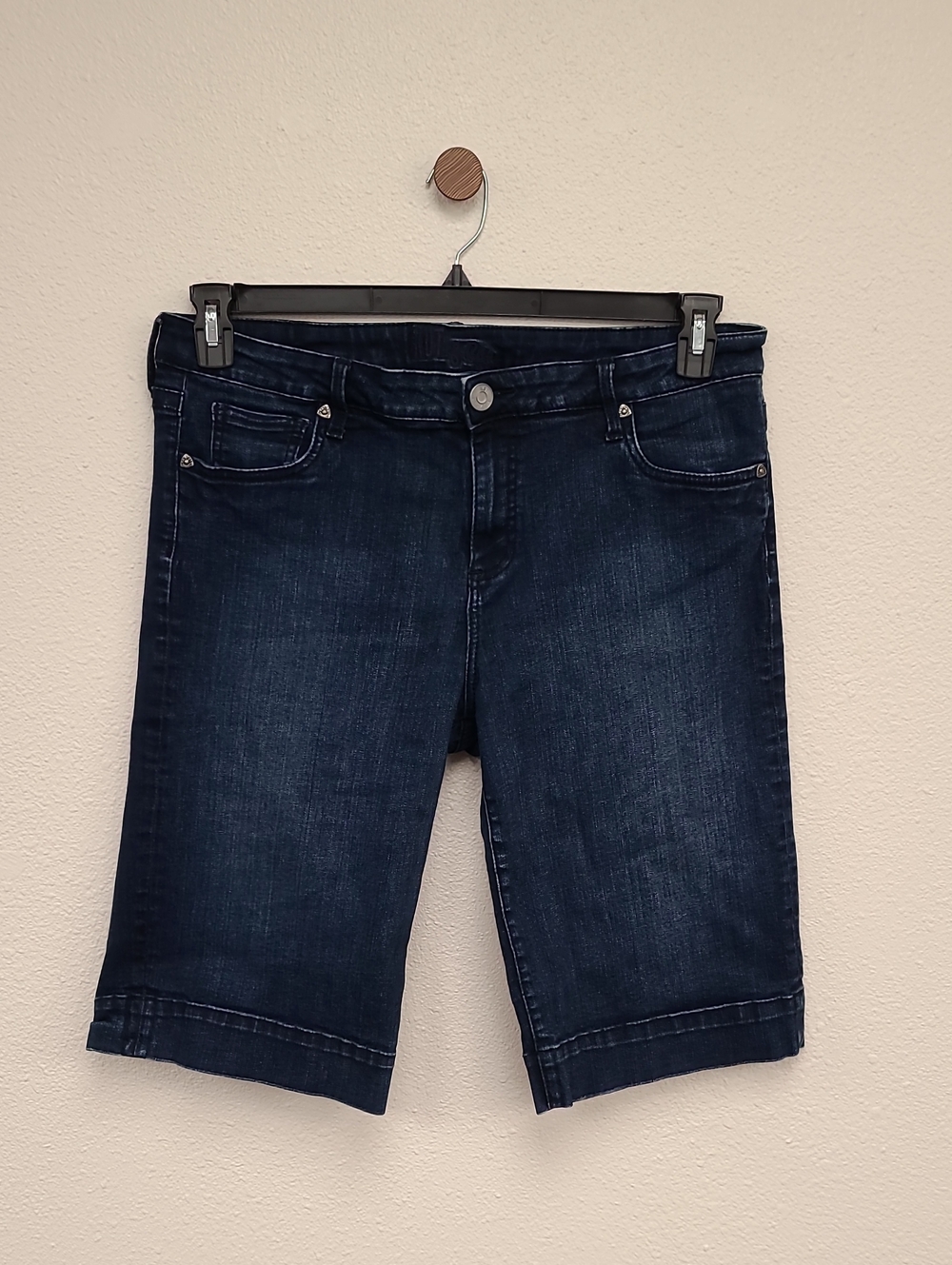 Kut from the Kloth Dark Indigo Denim Shorts